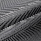 FUTEI Dark Grey Chenille Throw Pillow Covers 12x20 Inch Set of 2,Soft Wide Chevron Textured Lumbar Pillow Cases,Farmhouse Home Decor for Couch Bed Living Room