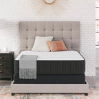 Signature Design by Ashley Limited Edition Firm 12 Inch Hybrid Mattress with Gel Memory Foam and Edge Support for Cool Sleep and Pressure Relief, King, Fiberglass Free, Mattress In A Box