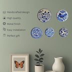 RITUALISTIC Holland Wall Plates & Paintings | Perfect Home Decor and Wall Decor Items for Your Hall and Living Room | Set of 5 |Christmas Gift Items