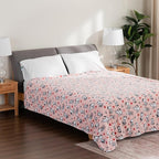 Berkshire Blanket Peanuts® VelvetLoft® Cute Character Snoopy Plush Blanket,Poses and Hearts Blush,King 90 in x 108 in (Official Peanuts® Product)