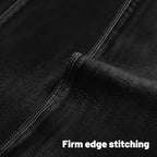 FUTEI Black Chenille Decorative Throw Pillow Covers 20x20 Inch Set of 2,Soft Cozy Striped Geometric Patterns Cushion Cases,Modern Home Decor for Couch Bed Living Room