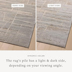 Loloi Amber Lewis Monty Collection MOT-07 Natural/Mist 9'-2" x 13', .50" Pile Height, Area Rug