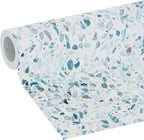 EasyLiner Peel & Stick Decor Removable Peel and Stick Wallpaper - Self Adhesive Decorative Shelf Paper for Cabinets, Walls, Resurfacing Projects - Adhesive Shelf Liner - 20in x 18ft - Sea Glass