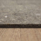 Mohawk Home 8' 2" x 11' 8" Non Slip Grip Rug Pad 3/8" Thick Dual Surface Felt Cushion + Rubber Gripper - Safe for All Floors