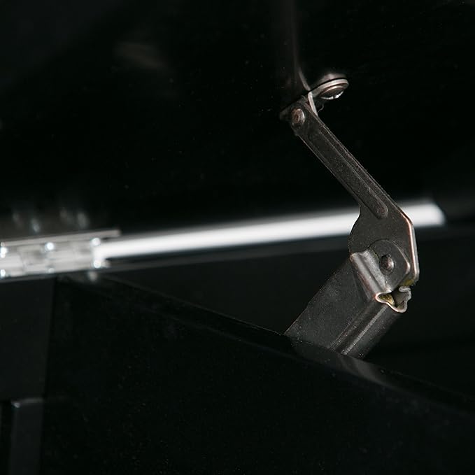 SIMPLIHOME Amherst Entryway Storage Bench - 48 inch Wide Solid Wood Hallway Seat in Black, Transitional Bench for Entryway or Living Room with Lift-Up Lid and Spacious Storage