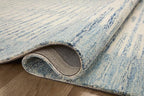 Loloi Chris Loves Julia Chris Collection CHR-01 Ivory/Denim 7'-9'' x 9'-9'', .50" Pile Height, Area Rug