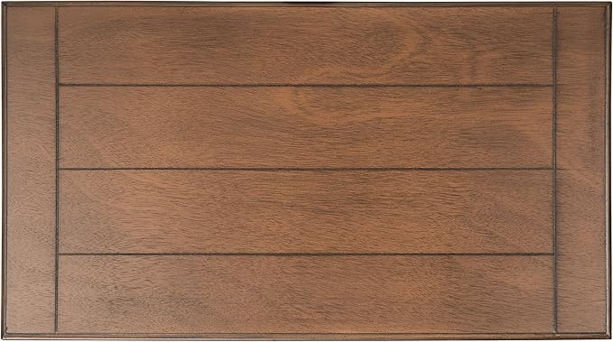 SAFAVIEH Home Collection Primrose Brown 3-Drawer Console Table