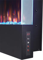Napoleon Allure 38 inch Vertical Wall Mount Electric Fireplace - Black, NEFVC38H