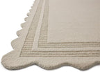 Loloi Chris Loves Julia Scottie Collection SCO-01 Ivory/Grey 2'-6" x 9'-9", .87" Pile Height, Runner Rug