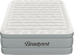 Beautyrest Luxaire, Queen Size Luxury Air Mattress, 20 Inch Height with Cool Vent Top, Smart Auto Shut-Off Pump, Puncture Resistant Ever Firm Fabric with Edge Support
