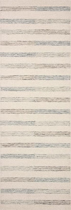 Loloi Chris Loves Julia Chris Collection CHR-05 Ivory/Slate 2'-3'' x 3'-9'', .50" Pile Height, Accent Rug