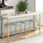 LITTLE TREE Console Table Behind Sofa Couch, 70.9 Inch Long and Narrow Entryway Table