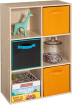 ClosetMaid 4176 6-shelf Cubeicals Organizer, 6-Cube, Birch