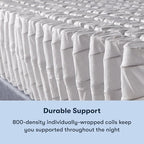 Serta Sleeptrue Firm 11" Full Hybrid Mattress in a Box, Cooling, Breathable, and Pressure Relieving - 100 Night Trial, CertiPUR-US Certified and 10 Year Limited Warranty