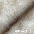 FUTEI Coffee White Decorative Throw Pillow Covers 12x20 Inch Set of 2,Soft Fluffy Faux Fox Fur Textured Lumbar Pillow Case,Modern Home Decor for Couch Living Room