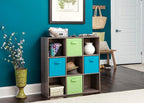 ClosetMaid 4167 Cubeicals Organizer, 9-Cube, Natural Gray