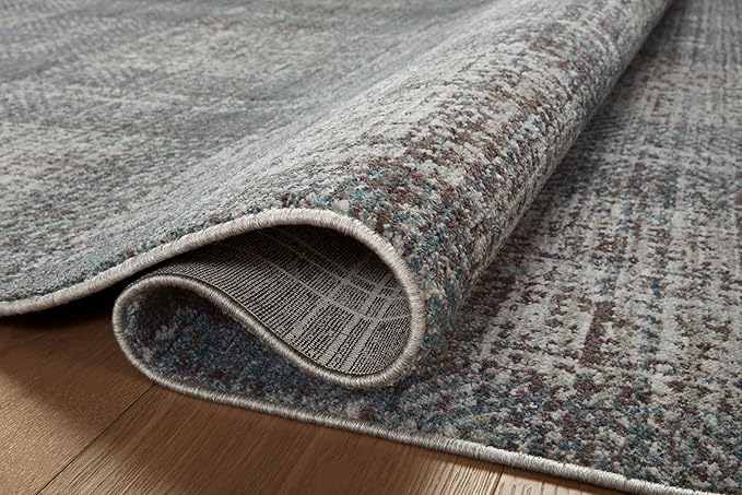 Loloi Angela Rose Ember Collection EMB-09 Denim/Charcoal 2'-3" x 3'-10" Accent Rug