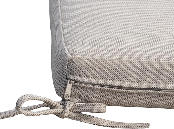 Tommy Bahama Bench Cushion, 44" X 19" X 2.5", Bamboo Bay Sand