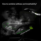Ergonomic Office Chair, Mesh Home Office Desk Chair with Adaptive Lumbar Support, Gaming Chair with Headrest, 5D Armrest,90-130°Tilt, BIFMA Certified, Model Zen (Green)
