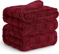 Bedsure GentleSoft King Size Blanket for Bed - Super Soft Cozy Blankets for Women Men Girls, Large Fuzzy Fleece Throw for Bedroom Decor, Red,108x90 Inches