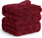 Bedsure GentleSoft King Size Blanket for Bed - Super Soft Cozy Blankets for Women Men Girls, Large Fuzzy Fleece Throw for Bedroom Decor, Red,108x90 Inches