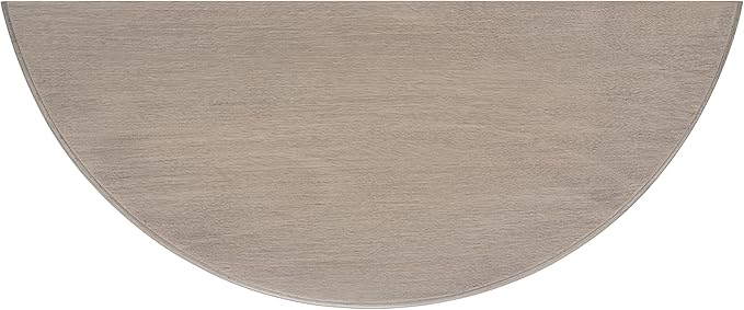 SAFAVIEH Home Collection Tinsley Greige Half Moon Console Table