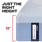 Sealy Posturepedic® Fayette 12" Medium Tight Top Hybrid Mattress - Twin