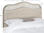 Safavieh Home Collection Sephina Antique Grey Rattan Headboard (Full)
