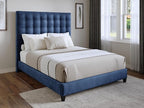 Navy Sutton Full Headboard