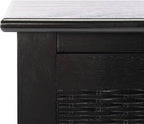 SAFAVIEH Home Collection Landers Black 3-Drawer Console Table CNS5711B