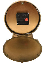 Creative Co-Op Vintage Metal Mantel Clock, Gold Finish