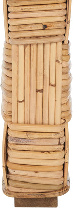 Safavieh Home Collection WIK6503 Table, Honey Natural/Kubu