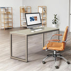 SHW 55-Inch Commercial-Grade Office Computer Desk, Maple