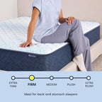 Serta Sleeptrue Firm 12" Twin Memory Foam Mattress in a Box, Cooling, Breathable, and Pressure Relieving - 100 Night Trial, CertiPUR-US Certified and 10 Year Limited Warranty