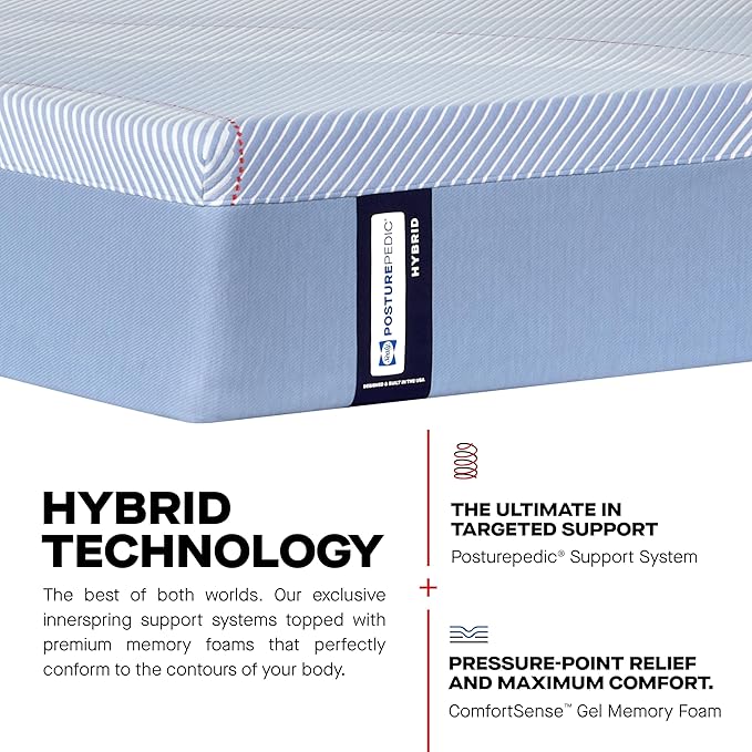 Sealy Posturepedic® Fayette 12" Firm Tight Top Hybrid Mattress - Twin Long
