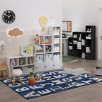 Furinno Luder Shelf Bookcase with 1 Door Storage Cabinet, White