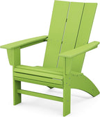 POLYWOOD Modern Curveback Adirondack Chair