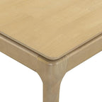 NTC Mingle 47-Inch Console Table, Modern Solid Wood Entryway Table with Hidden Drawer, Waterproof & Heat Resistant, Narrow Table for Hallway, Living Room & Foyer, Sand