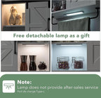 Bathroom Wall Cabinet Over Toilet Sliding Door 23x19 Inch Farmhouse Medicine Cabinet with Towel Bar Motion Sensor Light Adjustable Shelves White Above Toilet Storage for Laundry or Kitchen