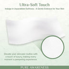 60 Disposable Face Towels - Ideal for Sensitive Skin, Makeup Removal, Soft, Thick, Biodegradable - Cruelty-Free