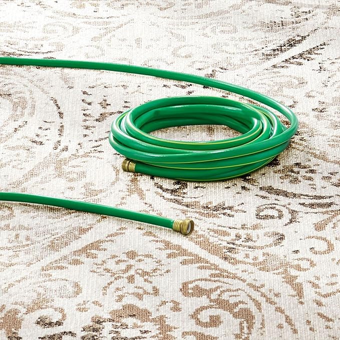 Nicole Miller New York Patio Sofia Juniper Indoor/Outdoor Area Rug, Ivory/Mustard, 7'9"x10'2" Rectangle, Rectangular