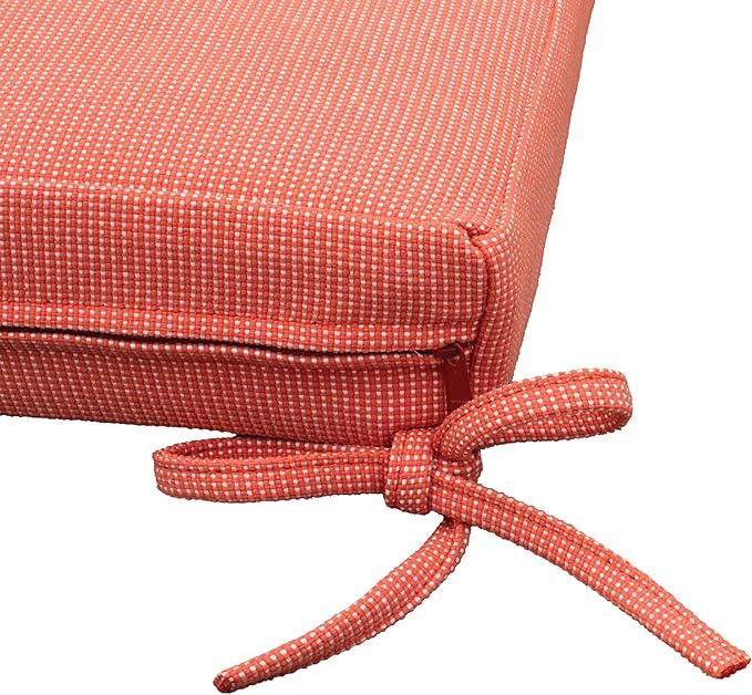 Tommy Bahama Bench Cushion, 48" X 19" X 2.5", Bamboo Bay Mango