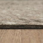 Mohawk Home 2' 6" x 8' Non Slip Rug Pad Gripper 1/2 Thick Dual Surface Felt + Rubber Gripper - Safe for All Floors