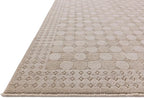 Loloi Amber Lewis Cali Collection CIL-01 Taupe/Natural 2'-3" x 3'-11", .25" Pile Height, Accent Rug
