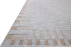 Loloi Amber Lewis Topanga Collection TOP-08 Silver/Natural 6'-7" x 9'-4" Indoor/Outdoor Area Rug