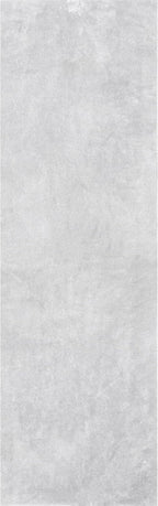 nuLOOM 2' x 6' Cozy Plush Area Rug, Machine Washable, Non-Slip, Soft Fluffy Shag Carpet for Living Room Bedroom Kids Room Nursery Home Decor, Loni Light Grey