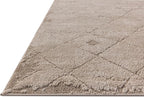 Loloi Amber Lewis Monty Collection MOT-05 Beige/Natural 6'-7" x 9'-3", .50" Pile Height, Area Rug