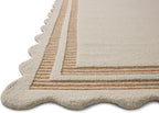 Loloi Chris Loves Julia Scottie Collection SCO-01 Ivory/Rust 7'-9" x 9'-9", .87" Pile Height, Area Rug