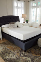 Signature Design by Ashley Full Size Chime 10 Inch Medium Firm Memory Foam Mattresswith Green Tea & Charcoal Gel for Pressure Relief, Fiberglass Free, Mattress In A Box