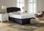 Signature Design by Ashley Full Size Chime 10 Inch Medium Firm Memory Foam Mattresswith Green Tea & Charcoal Gel for Pressure Relief, Fiberglass Free, Mattress In A Box